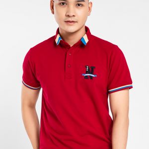 Áo thun nam Polo thêu logo N JONNY SON CS02 