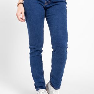 Quần jean nữ dài trơn JONNY SON QXD93YAD003
