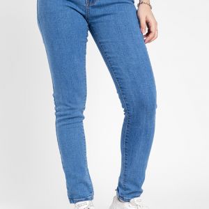 Quần jean nữ dài thêu chữ túi JONNY SON QXD93YAD017